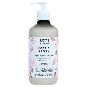Naturals Hand and Body Lotion - Rose and Argan