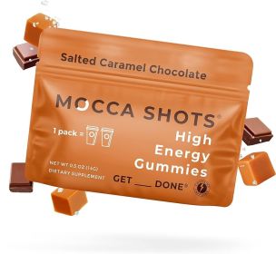 Mocca Shots Energy Gummies with Caffeine (Flavor: Mocca Shots Salted Caramel)